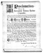 Image of the 1939 New York World's Fair of Proclamation of 